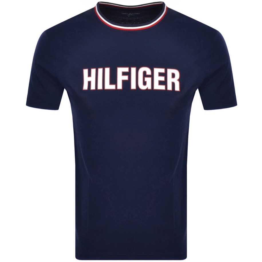 Alternative Image for ProductTommy Hilfiger Logo T Shirt Navy1
